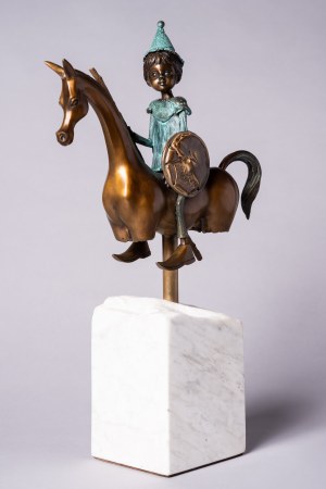Paweł Erazmus, Mały Jeździec (Brąz, wys. 40 cm)