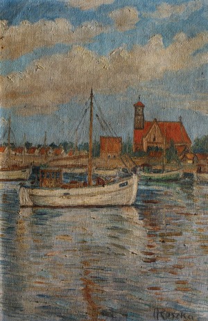 Jan RASZKA, PORT RYBACKI W HELU