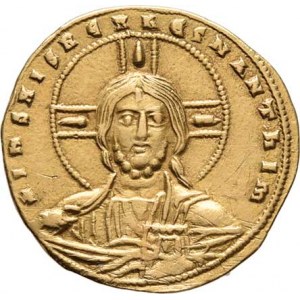 Byzanc, Basilios II. Bulgaroktonos, 976 - 1025, Histameon, IHS.XIS.REX.REGNANTIUM., Kristus čelně