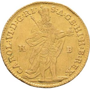 Karel VI., 1711 - 1740, Dukát 1731 KB, Kremnica, Hal.552, Husz.1586, M-A.231,