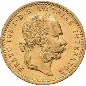 František Josef I., 1848 - 1916, Dukát 1912, 3.479g, nep.hr., nep.rysky, pěkná patina