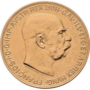 František Josef I., 1848 - 1916, 100 Koruna 1914 (pouze 1.195 ks), 33.676g, dr.hr.,