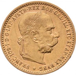 František Josef I., 1848 - 1916, 10 Koruna 1905, 3.366g, nep.hr., nep.rysky, pěkná