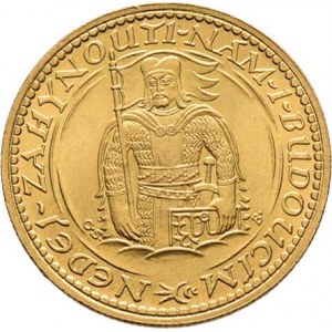 Československo, období 1918 - 1939, Dukát 1923 (raženo 61.861 ks), 3.491g, nep.hr.,