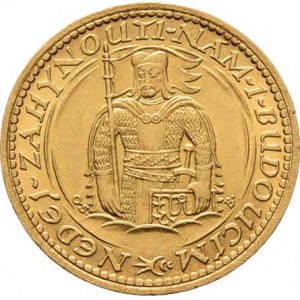 Československo, období 1918 - 1939, Dukát 1923 (raženo 61.861 ks), 3.490g, dr.hr.,