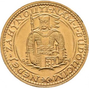 Československo, období 1918 - 1939, Dukát 1936 (raženo pouze 14.566 ks), 3.488g, hrany,