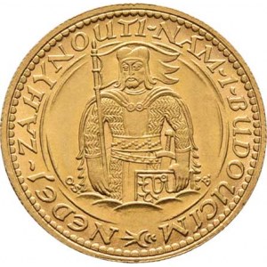 Československo, období 1918 - 1939, Dukát 1936 (raženo pouze 14.566 ks), 3.494g, nep.hr.,