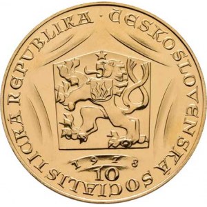 Československo, období 1960 - 1990, Sada mincí 1978 - Karel IV. : 10 Dukát (34.897g),