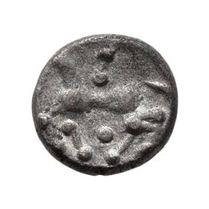 Střední Evropa - Bojové, 2.-1. stol. př.Kr., AR mince - typ Roseldorf II./ Němčice II. - kůň