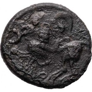 Východní Keltové, 3.-1.století př.Kr., AE Tetradrachma - typ Kapostaler - hlava Dia zprava /