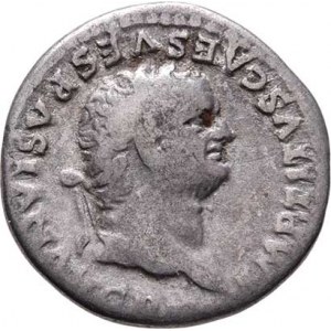 Titus, 79 - 81, AR Denár, Rv:TR.P.IX.IMP.XV.COS.VIII.P.P., slon