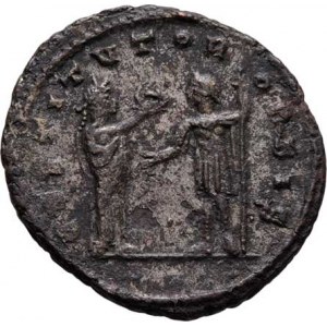 Aurelianus, 270 - 275, AE Antoninianus, Rv:RESTITVTOR.ORBIS., Victoria