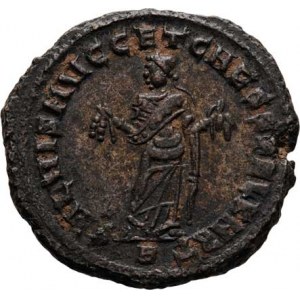 Maximianus Herculius, I.období vlády, 286 - 305, AE Follis, Rv:SALVIS.AVGG.ET.CAES.FEL.KART.,