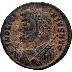 Licinius I., 308 - 324, AE3, Rv:PROVIDENTIAE.AVGG., S.neuv., RIC.7.15 -