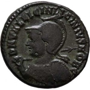 Licinius II., 317 - 324, AE3, Rv:IOVI.CONSERVATORI., S.3715, RIC.7.49 -