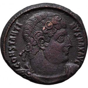 Constantinus I., 307 - 337, AE3, Rv:PROVIDENTIAE.AVGG., S.3778, RIC.7.84 -