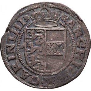 Korutany a Goricie, Maxmilián I., 1493 - 1519, 1/2 Batzen 1518, Sv.Vít, Sa.808 (obr.337), FW.2447,