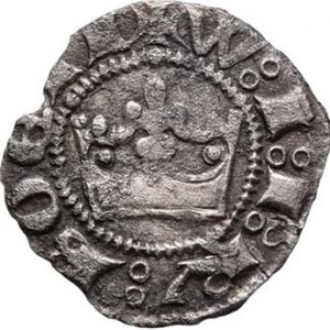 Václav II., 1283 - 1305, Parvus, Sm.2, Cn.2 (bez písm. omega v opisu reversu),