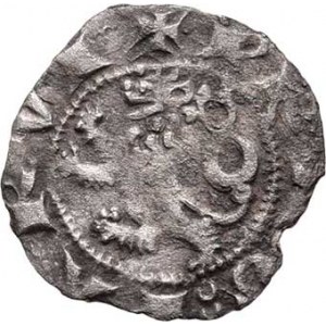 Václav II., 1283 - 1305, Parvus, Sm.2, Cn.2 (bez písm. omega v opisu reversu),