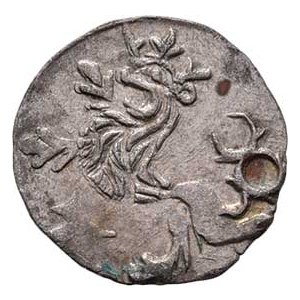 Vratislav - městská ražba, Zikmund, 1419 - 1437, Haléř b.l., Kop.8765t, Fried.101, Sa.7 (obr.5), zn