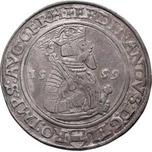 Ferdinand I., 1526 - 1564, Tolar 1559, Jáchymov-Puellacher, J.89-var., MKČ.116,
