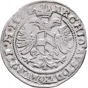 Maxmilian II., 1564 - 1576, Bílý groš 1574, K.Hora-Šatný, J.7d, MKČ.204, 1.780g,