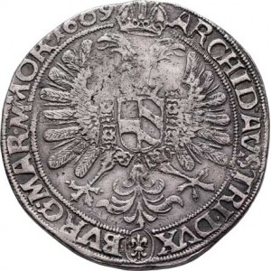 Rudolf II., 1576 - 1612, Tolar 1609, K.Hora-Škréta, J.52, MKČ.369a, 28.479g,