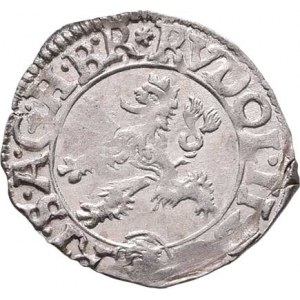 Rudolf II., 1576 - 1612, Malý groš 1607, K.Hora-Enderle, HN.13a (opis 7a),