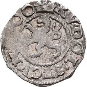 Rudolf II., 1576 - 1612, Bílý peníz (1)600, K.Hora-Spiess, J.4, MKČ.383,