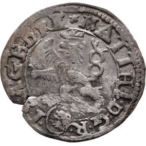 Matyáš II., 1612 - 1619, Malý groš 1618, Jáchymov-Lengefelder, HN.2a(opis 3b),