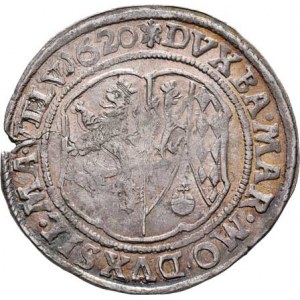 Friedrich Falcký, 1619 - 1620, 24 Krejcar 1620, Praha-Škréta, J.2, MKČ.656, 7.886g,