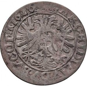 Ferdinand II., 1619 - 1637 (Mince dobrého zrna), 3 Krejcar 1626, Vratislav-Riedel, MKČ.1011a, ČS.57