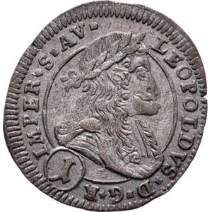 Leopold I., 1657 - 1705, Krejcar 1703, K.Hora-Wohnsiedler, Nech.364, MKČ.1472,