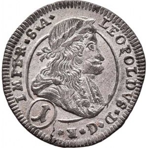 Leopold I., 1657 - 1705, Krejcar 1704, K.Hora-Wohnsiedler, Nech.365, MKČ.1472,
