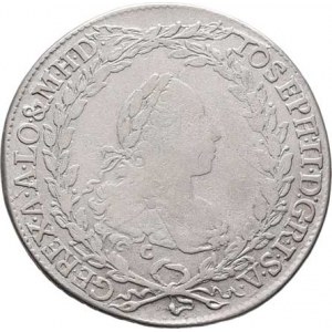 Josef II., (1765 -) 1780 - 1790, 20 Krejcar 1767 C/EvS-AS, Praha, P.9, MKČ.2007,