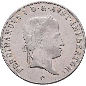 Ferdinand V., 1835 - 1848, 20 Krejcar 1835 C - FERDINANDVS, Praha, 6.611g,