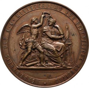 František Josef I., 1848 - 1916, Tautenhayn - čestná cena ministerstva veřejných prací