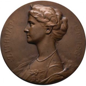 Císařovna Zita - manželka Karla I., 1892 - 1989, Kautsch - Válečná pomoc b.l. (1916) - portrét zlev