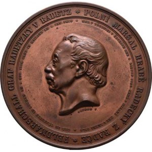 Radecký z Radče, Jan Josef Václav, 1766 - 1858, Seidan - AE medaile Jednoty krasoumné v Čechách 185