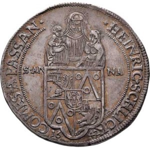 Schlick Jindřich, 1612 - 1650, Tolar 1642 IW - s titulem Ferdinanda III., Planá -