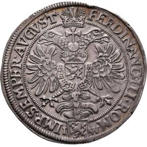 Schlick Jindřich, 1612 - 1650, Tolar 1642 IW - s titulem Ferdinanda III., Planá -