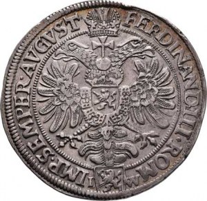 Schlick Jindřich, 1612 - 1650, Tolar 1642 IW - s titulem Ferdinanda III., Planá -