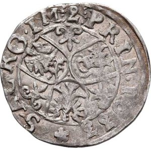 Valdštejn Albrecht, 1624 - 1634, 3 Krejcar 1633, Jičín-Steinmüller, Meyer.323/324,