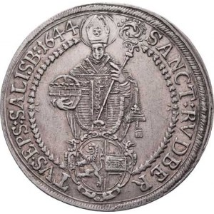 Salzburg-arcib., Paris Lodron, 1619 - 1653, Tolar 1644 - Madona / sv.Rupert, Zot.1495, Pr.1223,