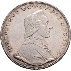 Salzburg-arcib., Hieronymus Colloredo, 1772 - 1803, Tolar 1788 M, Zot.3225, Pr.2441, KM.462, 27.984