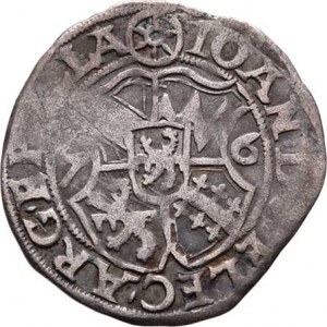 Strassbourg-biskup., Johann v.Manderscheid, 1569-1592, 1/2 Batzen (15)76 - s titulem Rudolfa II., S