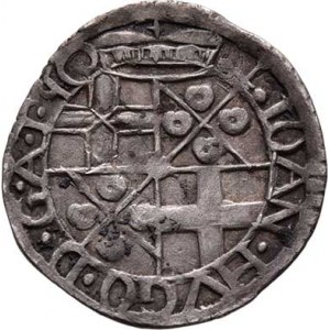 Trevír-biskupství, Johann Hugo v.Orsbeck, 1676 - 1711, 4 Fenik (1/2 Albus) 1688, KM.154, 0.741g, ne