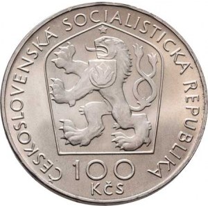 Československo 1961 - 1990, 100 Koruna 1976 - 100 let úmrtí Janko Krále, KM.84,