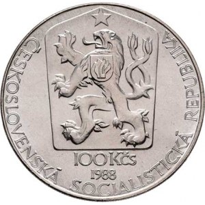Československo 1961 - 1990, 100 Koruna 1988 - Světová výstava poštovních známek