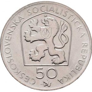 Československo 1961 - 1990, 50 Koruna 1972 - 50 let úmrtí Josefa V.Myslbeka,